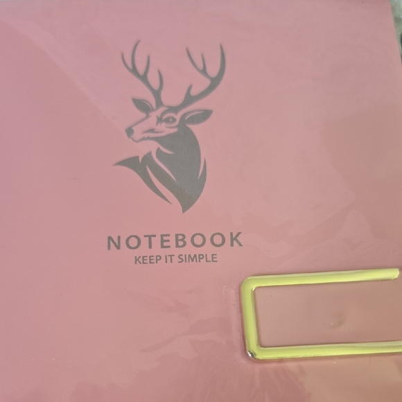 Giani Bernini Gold Heart Necklace and Earrings Set Comes With Pink Notebook - Picture 4 of 6